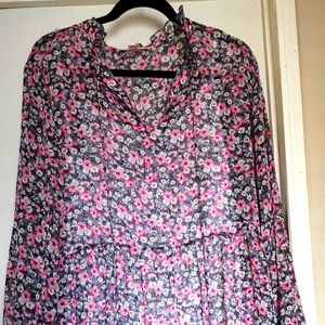 Evri dress plus size floral  2x